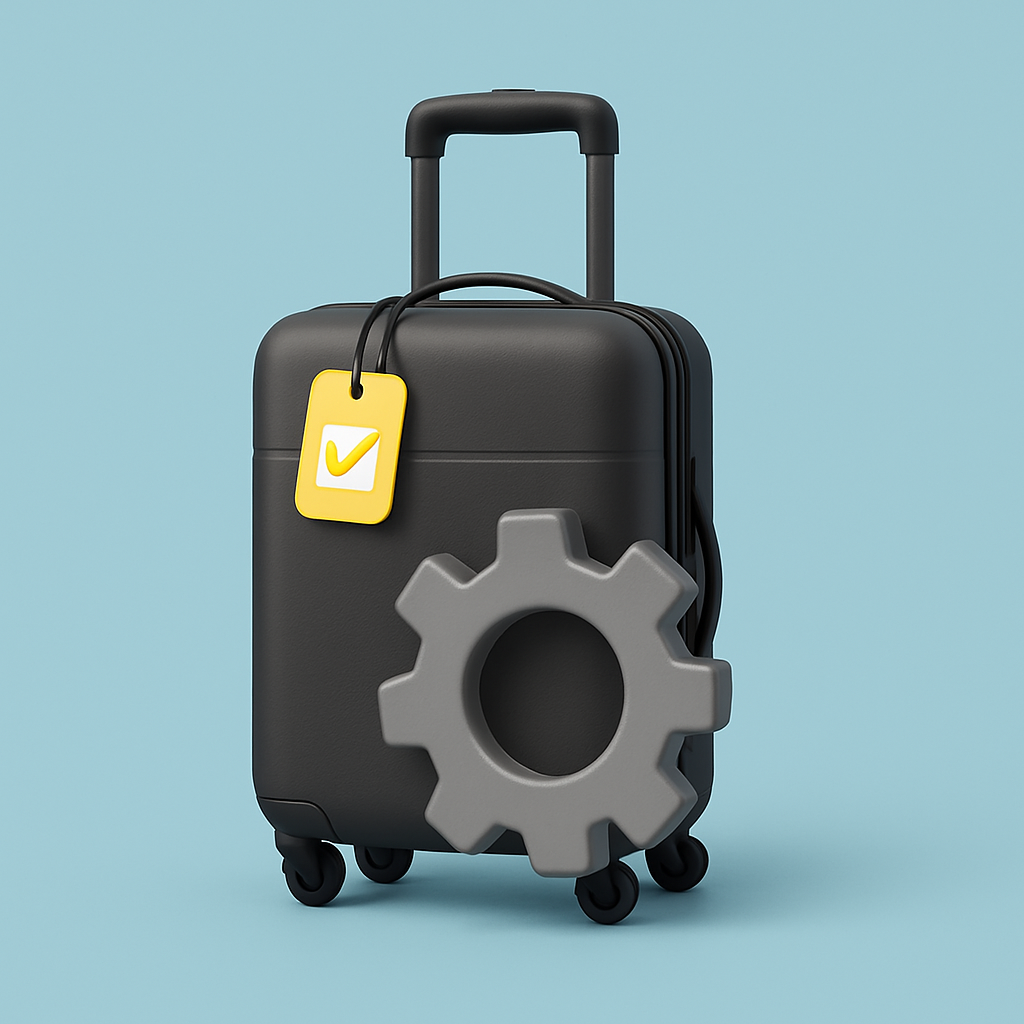 Serviciu de bagaje pentru hoteluri și locuințe de vacanță