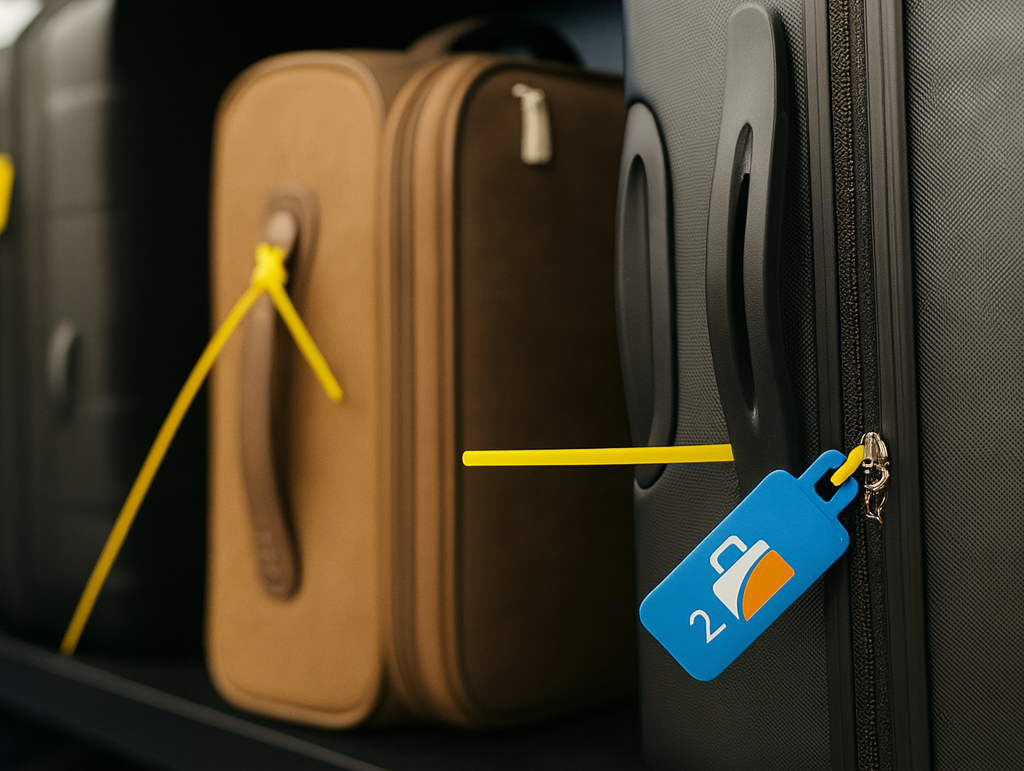 Secure luggage storage process